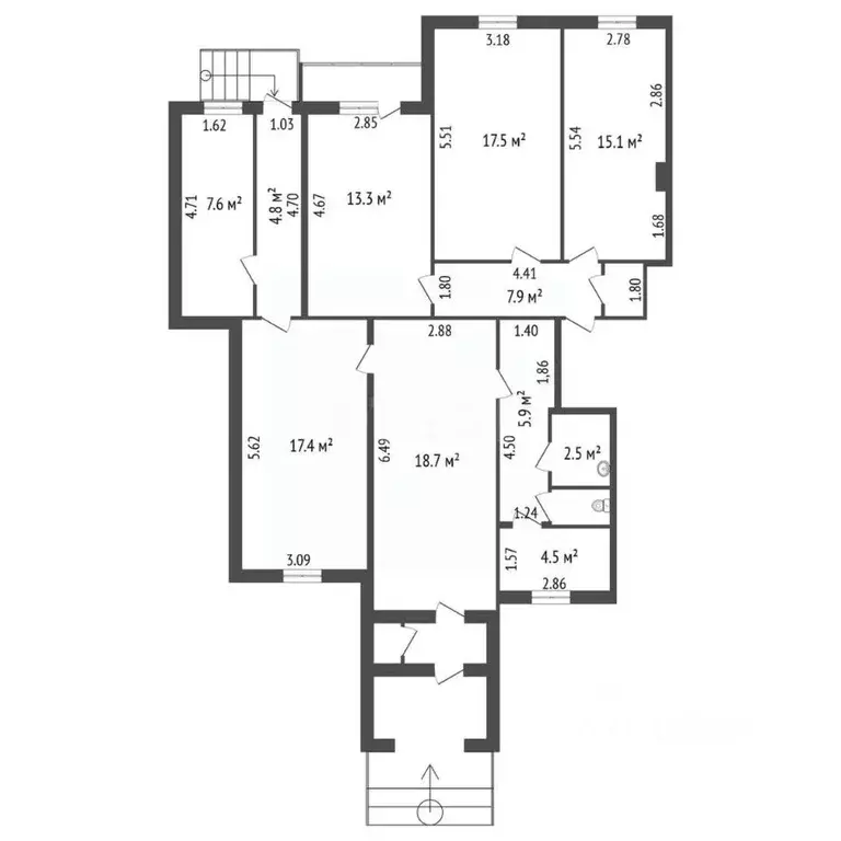 Офис в Ямало-Ненецкий АО, Новый Уренгой Дружба мкр, 2/5 (40 м) - Фото 1