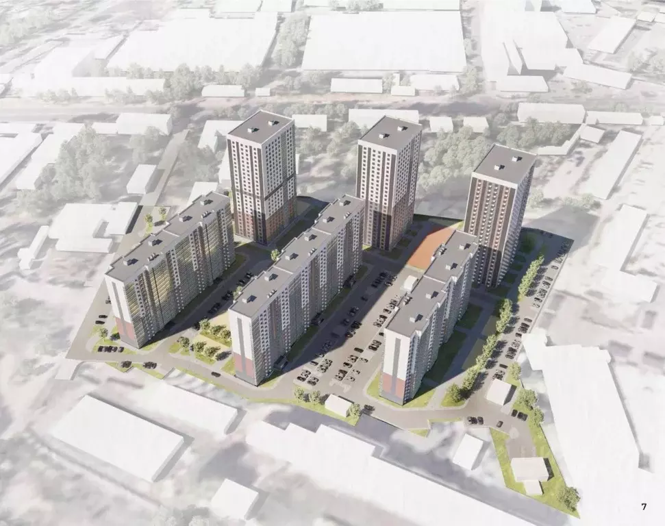 2-к кв. Воронежская область, Воронеж Городские Истории жилой комплекс ... - Фото 1