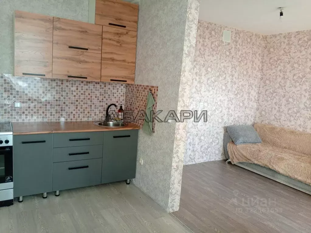 1-к кв. Красноярский край, Красноярск ул. Петрушина, 8 (32.0 м) - Фото 2