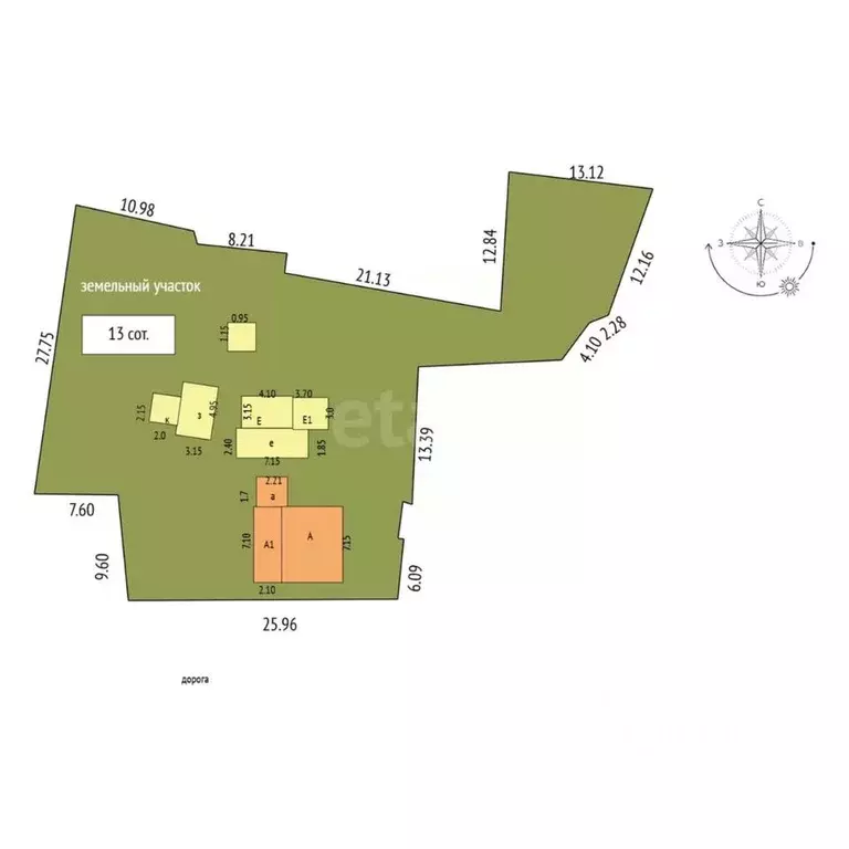 Дом в Ростовская область, Аксай пер. Колхозный (45 м) - Фото 2