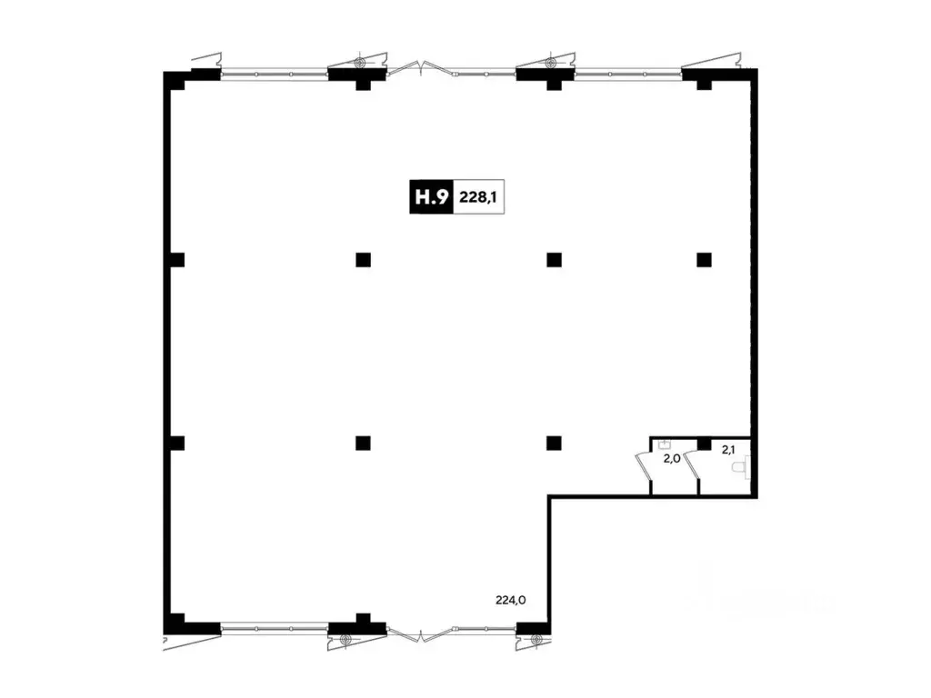 Помещение свободного назначения в Краснодарский край, Краснодар Парк ... - Фото 1