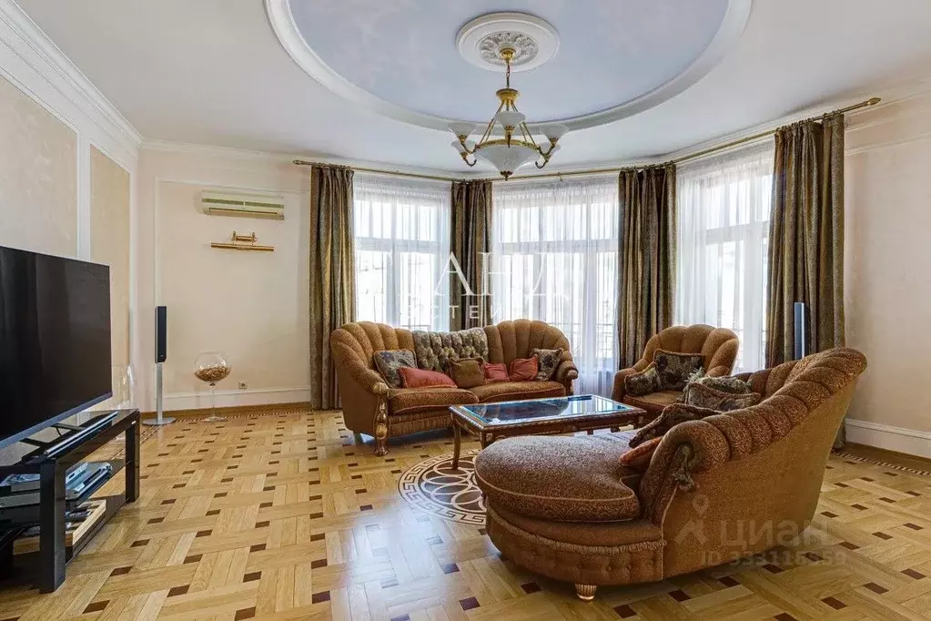 4-к кв. Москва ул. Арбат, 18С1 (156.4 м) - Фото 1