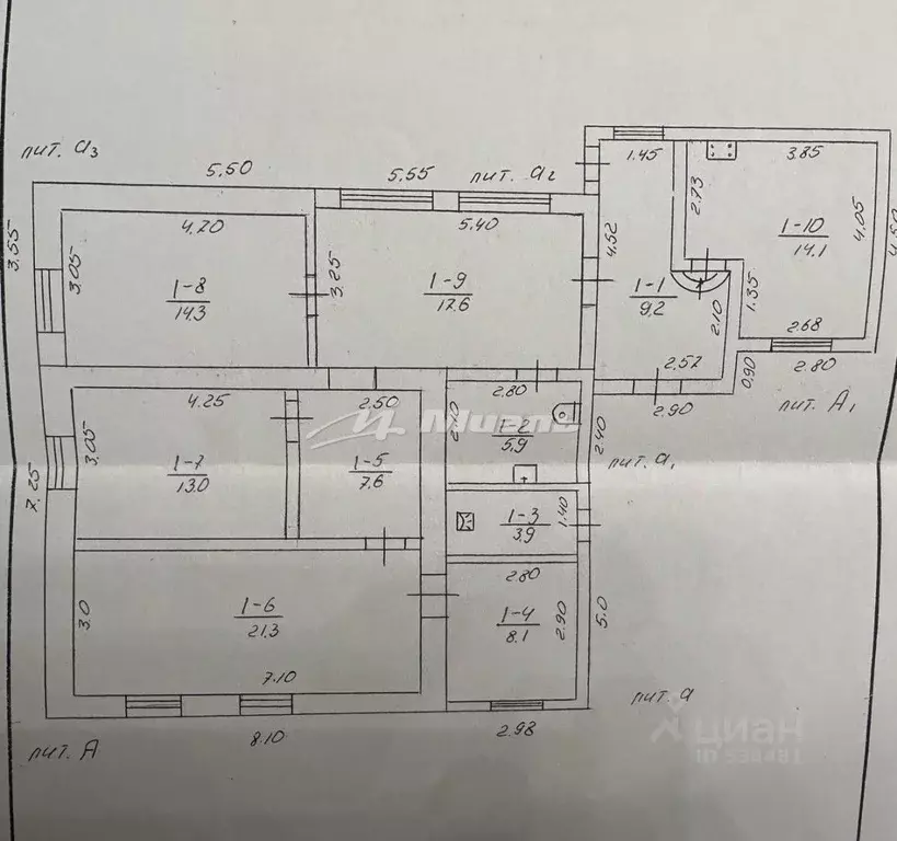 Дом в Крым, Симферопольский район, Пожарское с/пос, с. Водное ул. ... - Фото 2