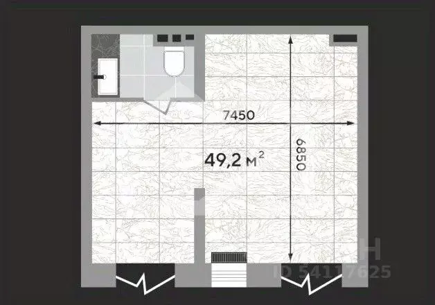 Торговая площадь в Москва ул. Зорге, 9Ак7 (49 м) - Фото 2