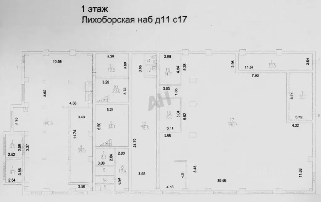 Производственное помещение в Москва Лихоборская наб., 11 (1283 м) - Фото 2