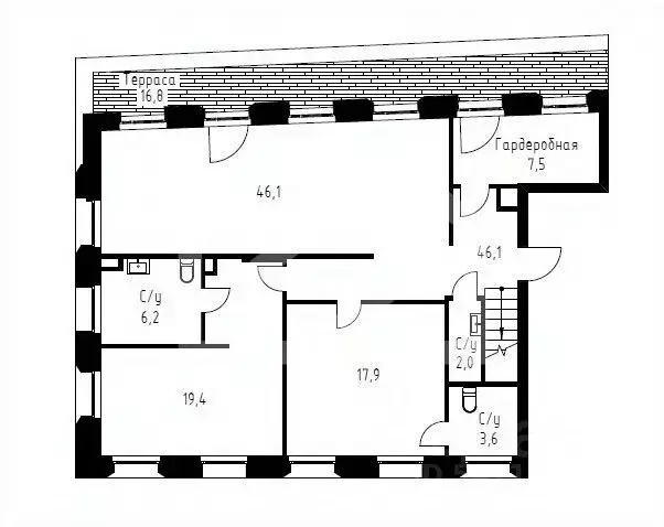 Помещение свободного назначения в Москва Пятницкая ул., 40С1 (121 м) - Фото 2