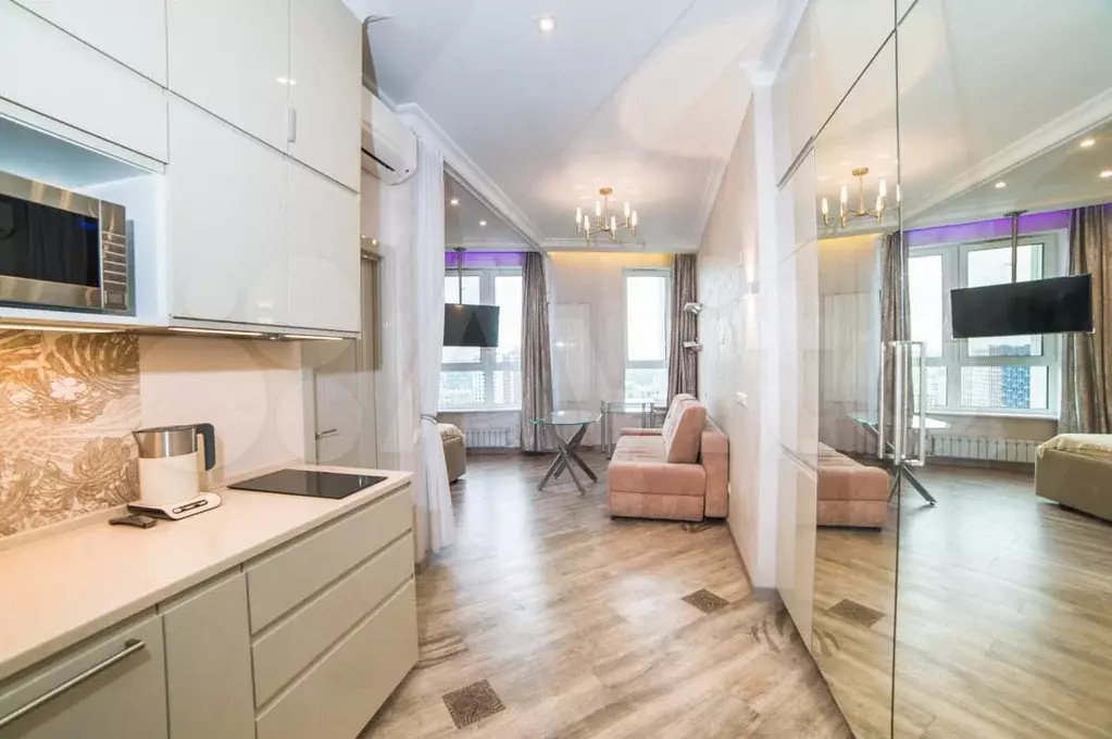 Апартаменты-студия, 32 м, 25/37 эт. - Фото 1
