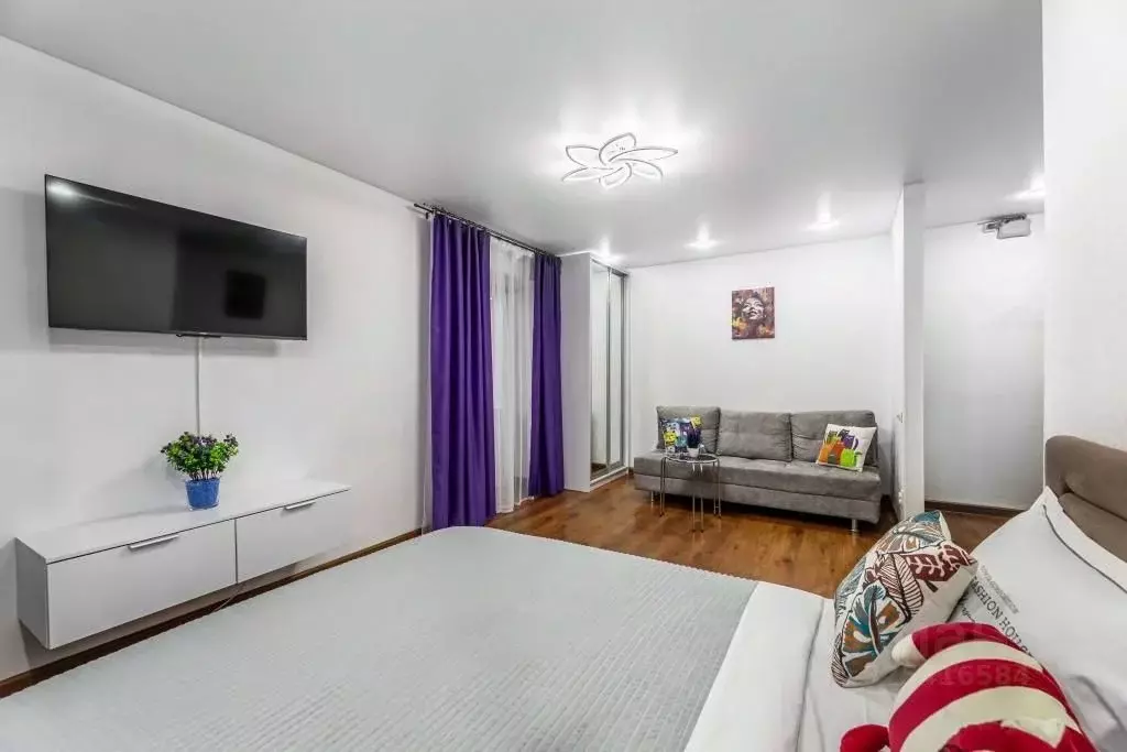 1-к кв. Татарстан, Казань ул. Ташаяк, 1 (34.0 м) - Фото 1