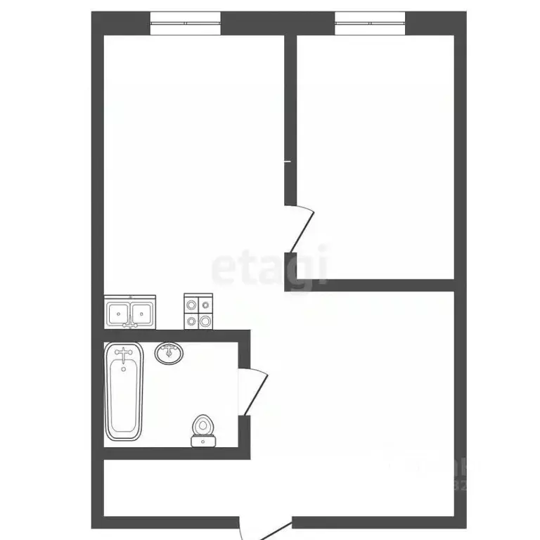 2-к кв. Свердловская область, Екатеринбург ул. Краснолесья, 14к2 (58.0 ... - Фото 2