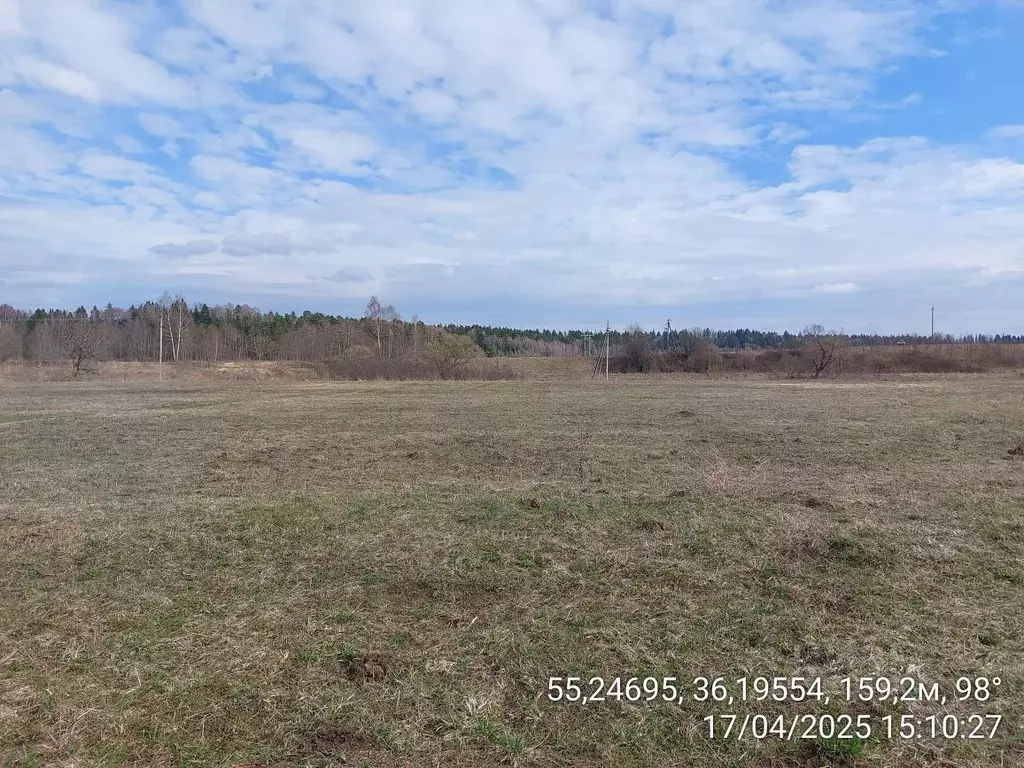 Участок в Московская область, Наро-Фоминский городской округ, Деревня ... - Фото 0