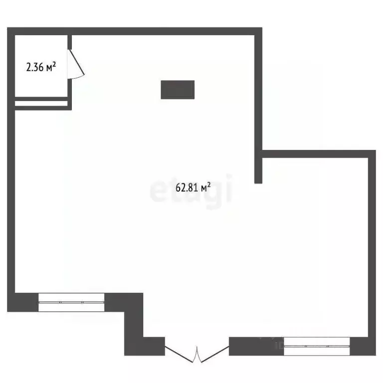 Торговая площадь в Ханты-Мансийский АО, Ханты-Мансийск Самаровская ... - Фото 2