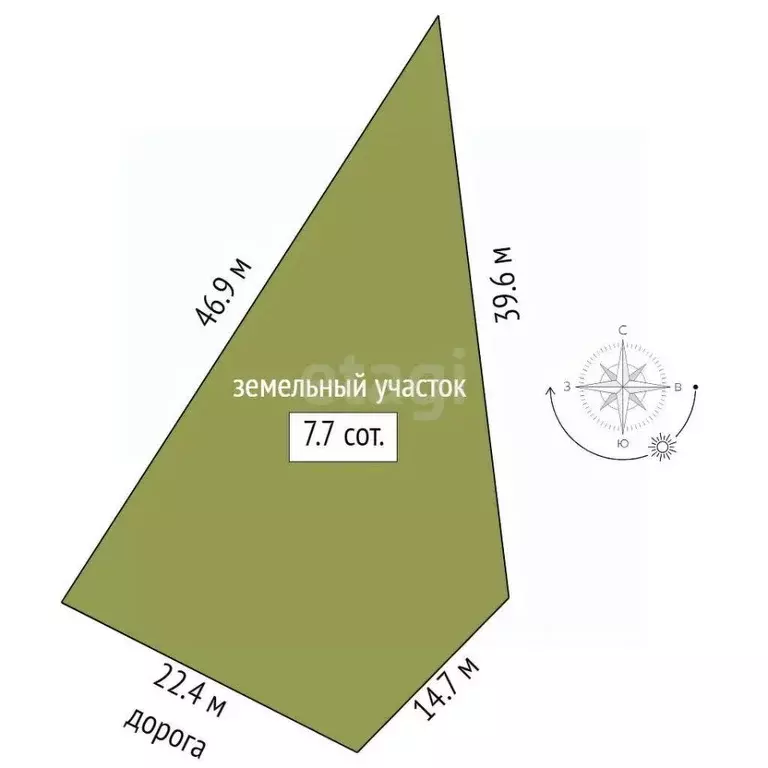 Участок в Ростовская область, Аксайский район, Большелогское с/пос, ... - Фото 2