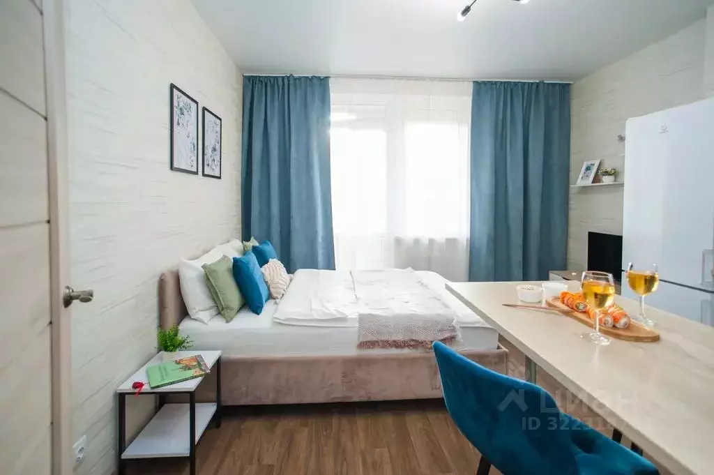 Студия Санкт-Петербург ул. Оптиков, 37 (25.0 м) - Фото 2