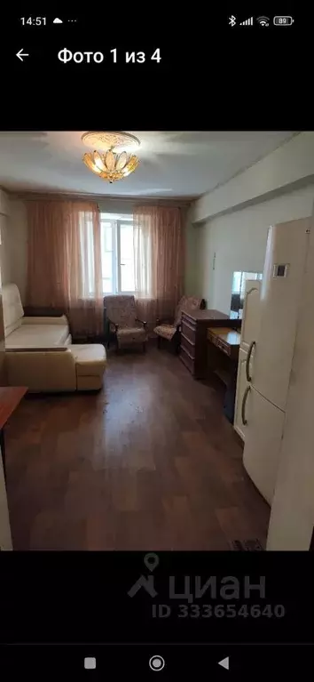 Комната Волгоградская область, Волгоград ул. Калинина, 11 (18.5 м) - Фото 1