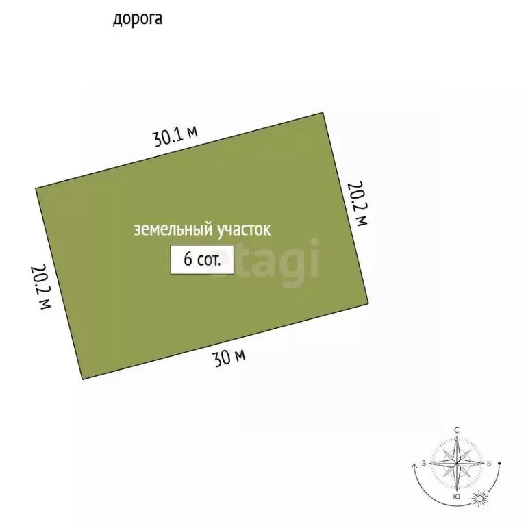 Участок в Крым, Симферопольский район, Родниковское с/пос, Содружество ... - Фото 2