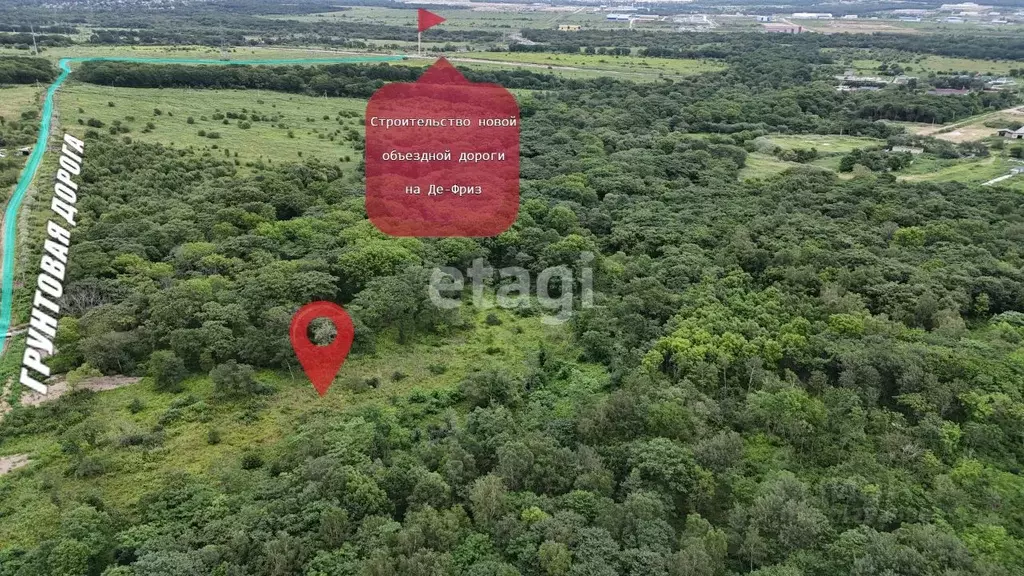 Участок в Приморский край, Надеждинский район, Опережающего ... - Фото 0