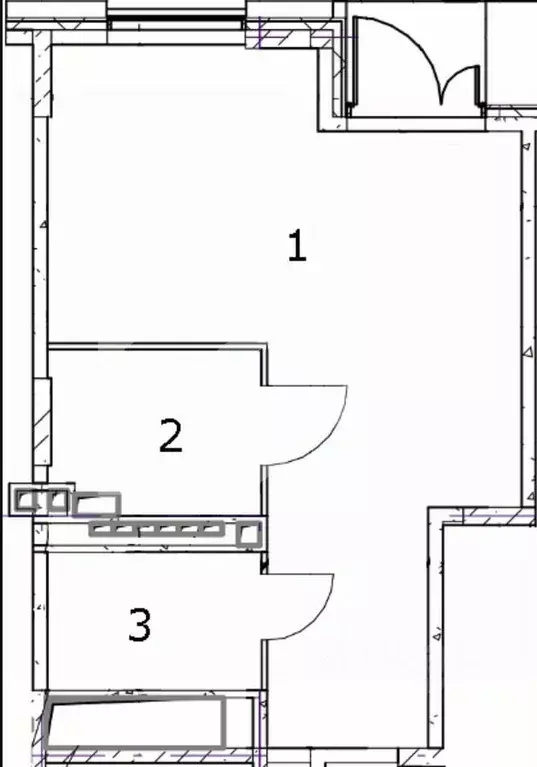 Помещение свободного назначения в Москва ул. Петра Кончаловского, 5 ... - Фото 2