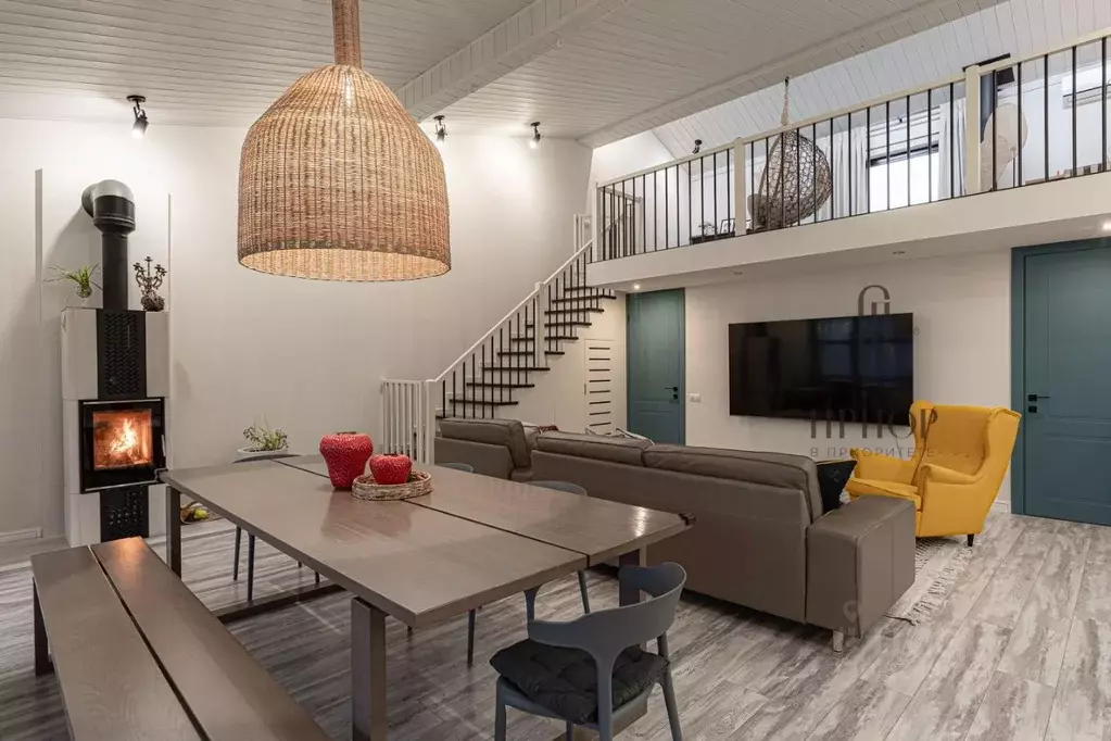 Коттедж в Татарстан, Зеленодольский район, Октябрьское с/пос, пос. ... - Фото 2