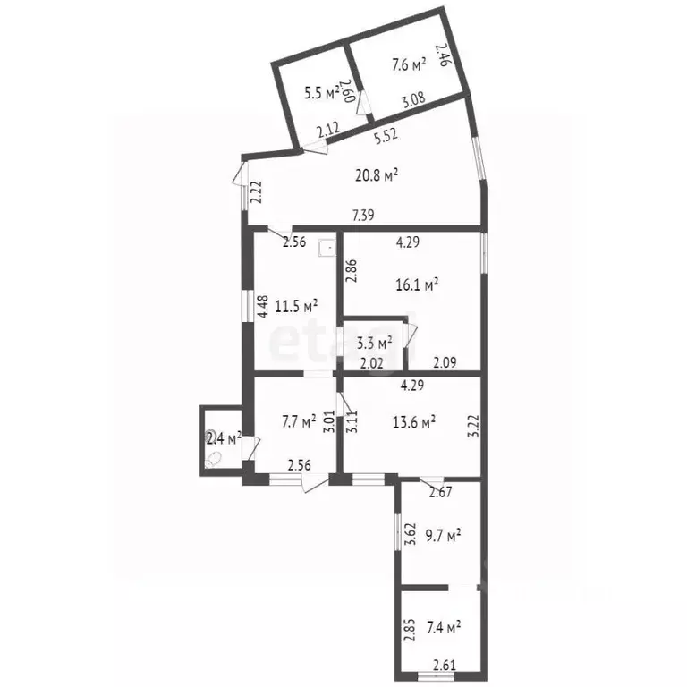 Дом в Томская область, Томск Путевой проезд (116 м) - Фото 2