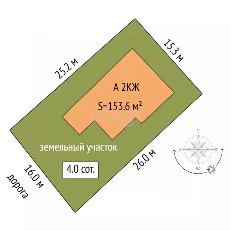 Дом в Тюменская область, Тюмень Воронина мкр, ул. Хлебная (154 м) - Фото 2