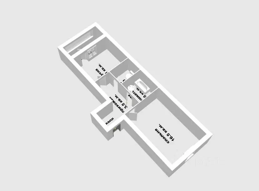 1-к кв. Башкортостан, Уфа ул. Ахметова, 275к1 (35.0 м) - Фото 1