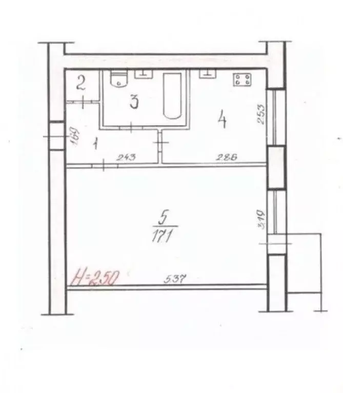 1-к кв. Волгоградская область, Волгоград Двинская ул., 2 (30.6 м) - Фото 1