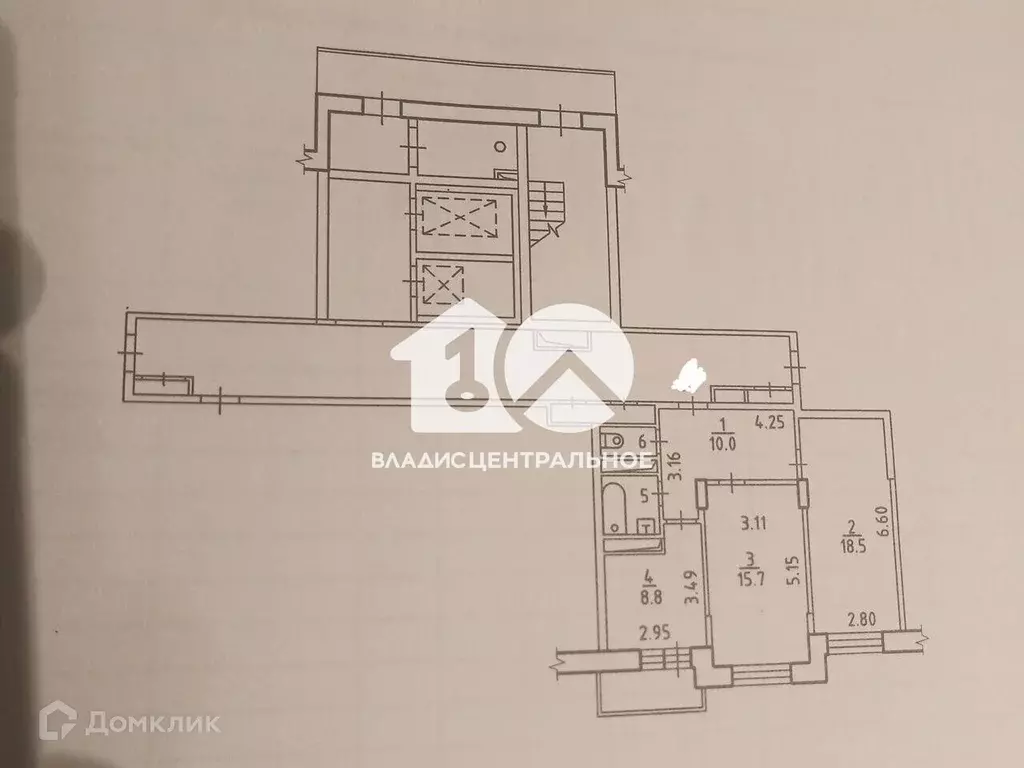 Продаётся 2-к квартира, 57.3 м - Фото 1
