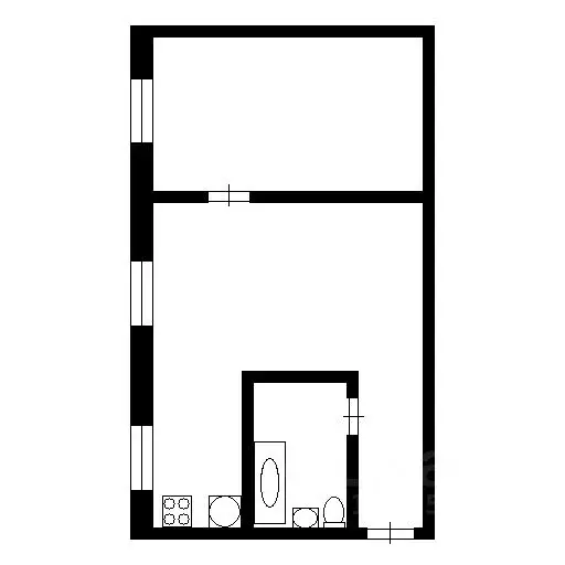 2-к кв. Санкт-Петербург Новосибирская ул., 19 (45.5 м) - Фото 2