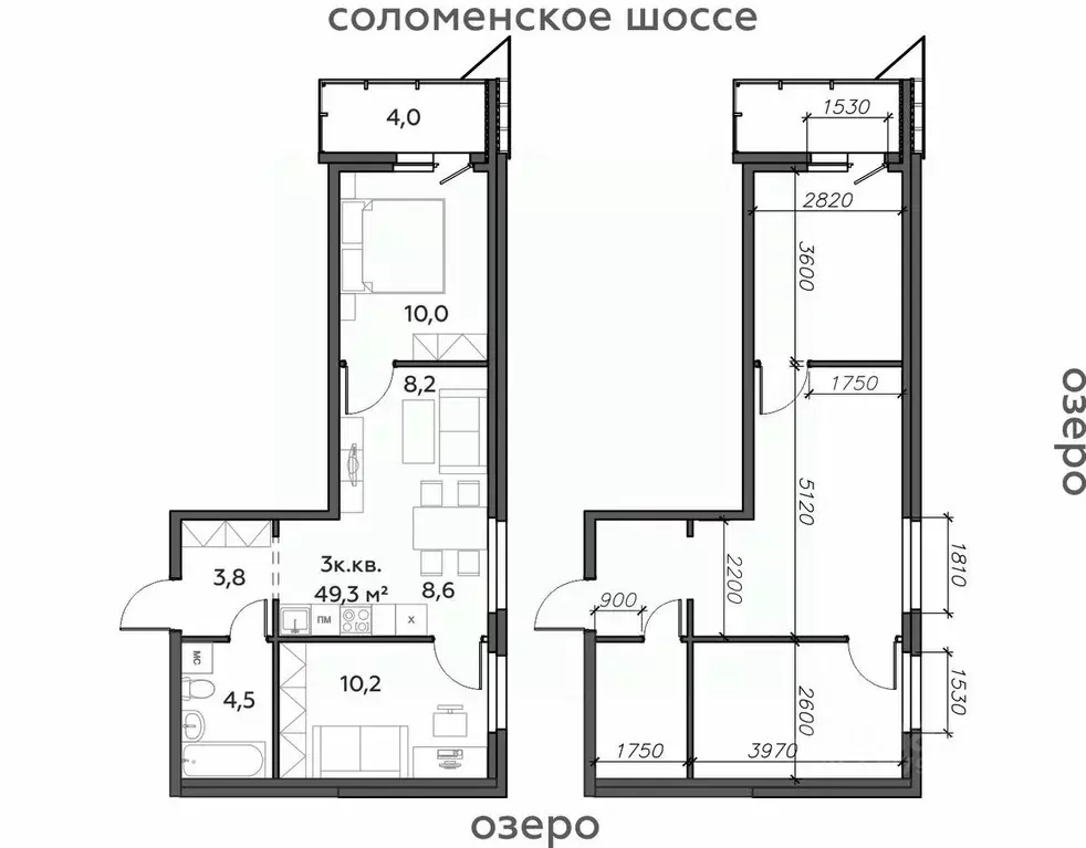 3-к кв. Карелия, Петрозаводск Район Северная промзона, Вороний Наволок ... - Фото 0