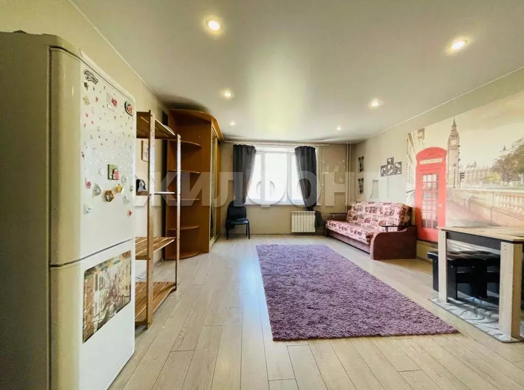 1-к кв. Новосибирская область, Новосибирск ул. Виктора Шевелева, 18 ... - Фото 2