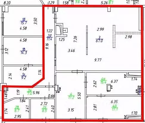 Офис в Москва ул. Академика Королева, 12 (148 м) - Фото 2