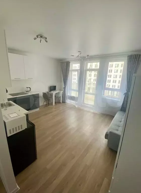 Квартира-студия, 26 м, 4/17 эт. - Фото 1