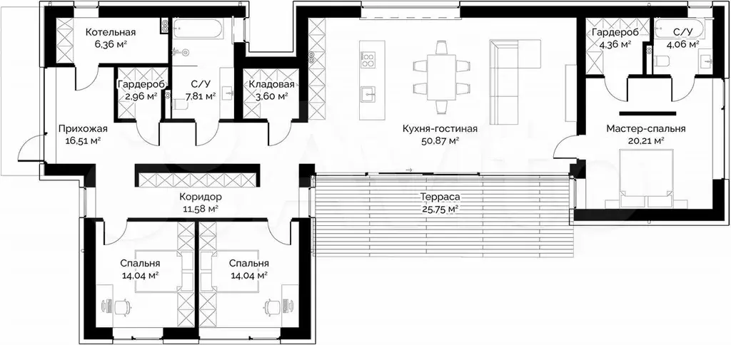 Дом 181 м на участке 22,3 сот. - Фото 0