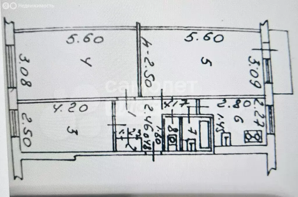 3-комнатная квартира: Липецк, 9-й микрорайон, 20А (61.5 м) - Фото 2