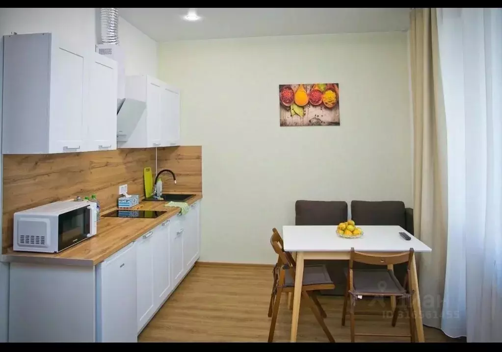 Студия Санкт-Петербург ул. Типанова, 23с1 (22.5 м) - Фото 1