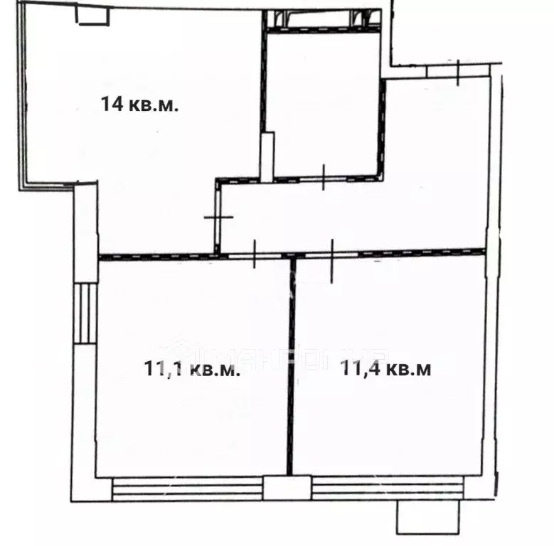 2-к кв. Москва пос. Коммунарка, ул. Потаповская Роща, 20к2 (50.0 м) - Фото 2
