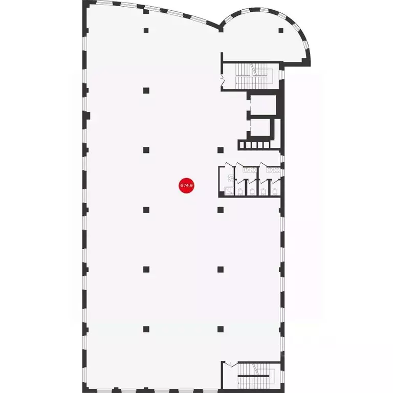 Офис в Новосибирская область, Новосибирск Первомайская ул., 43 (675 м) - Фото 1