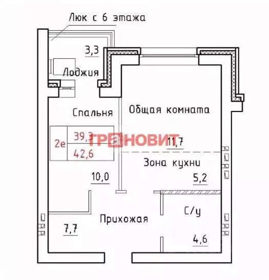 1-к кв. Новосибирская область, Новосибирский район, Мичуринский ... - Фото 1