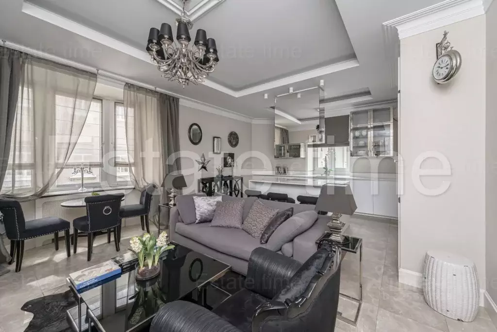 3-к кв. Москва Садовая-Кудринская ул., 23С4 (75.0 м) - Фото 1