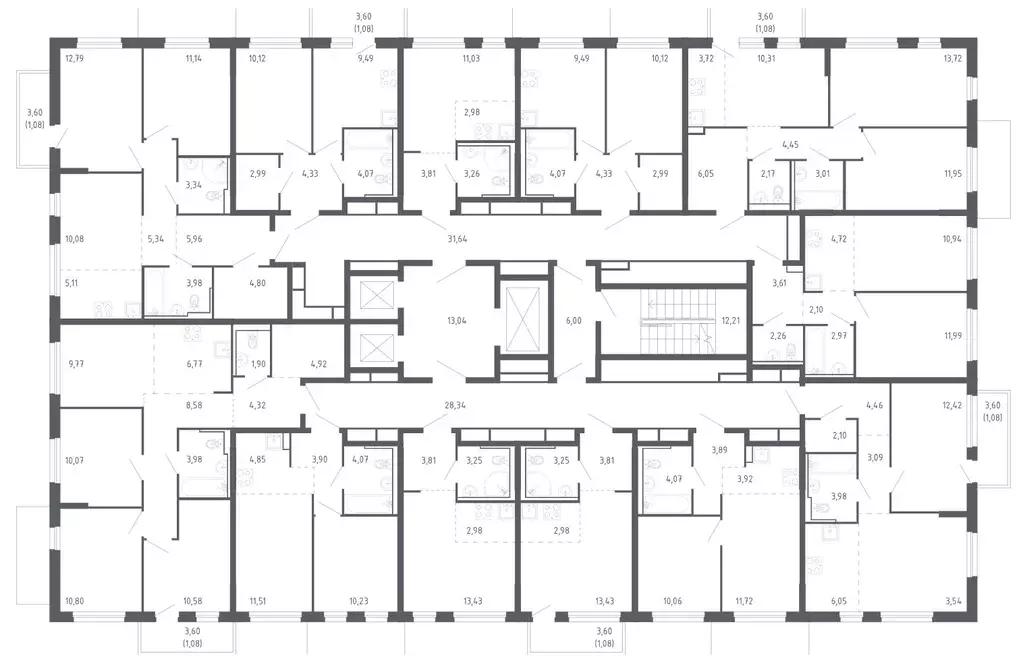 1-к кв. Тюменская область, Тюмень Чаркова 72 жилой комплекс, 2.1 ... - Фото 1