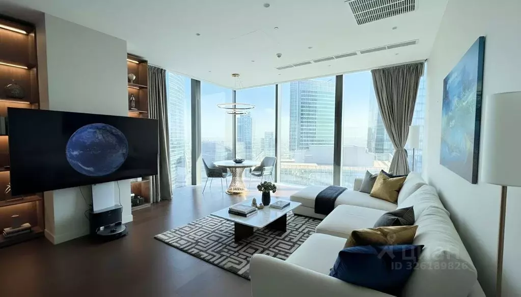 2-к кв. Москва 1-й Красногвардейский проезд, 22с1 (86.0 м) - Фото 1