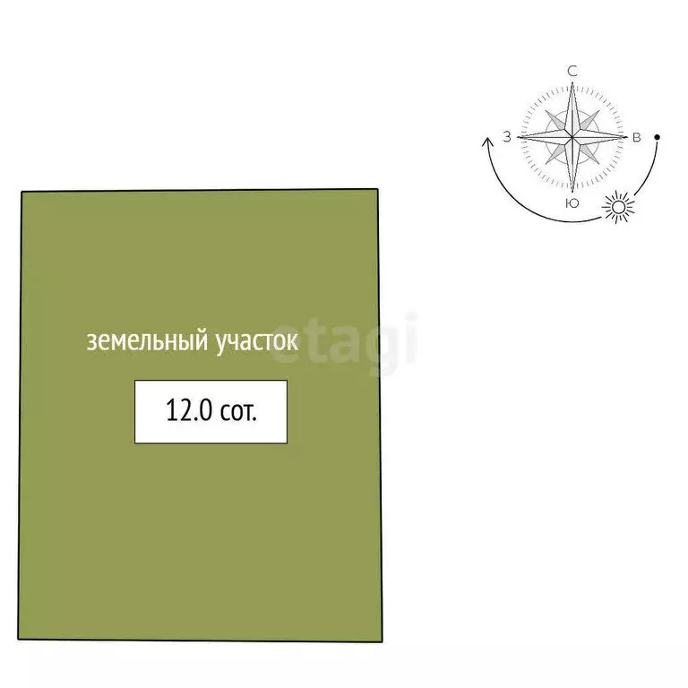 Участок в Ленинское, коттеджный посёлок Ветви.Репино (12 м) - Фото 1