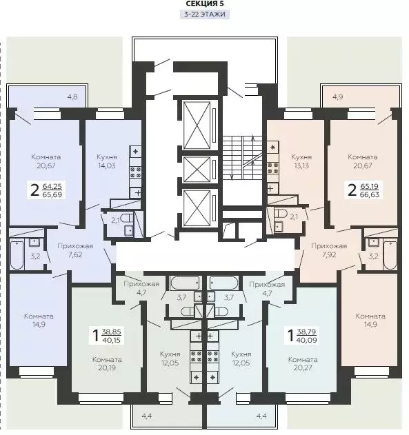 2-к кв. Московская область, Подольск Красная Горка мкр, ул. Садовая, ... - Фото 2