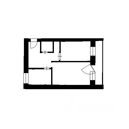 2-к кв. Башкортостан, Стерлитамак Железнодорожная ул., 52 (50.3 м) - Фото 1