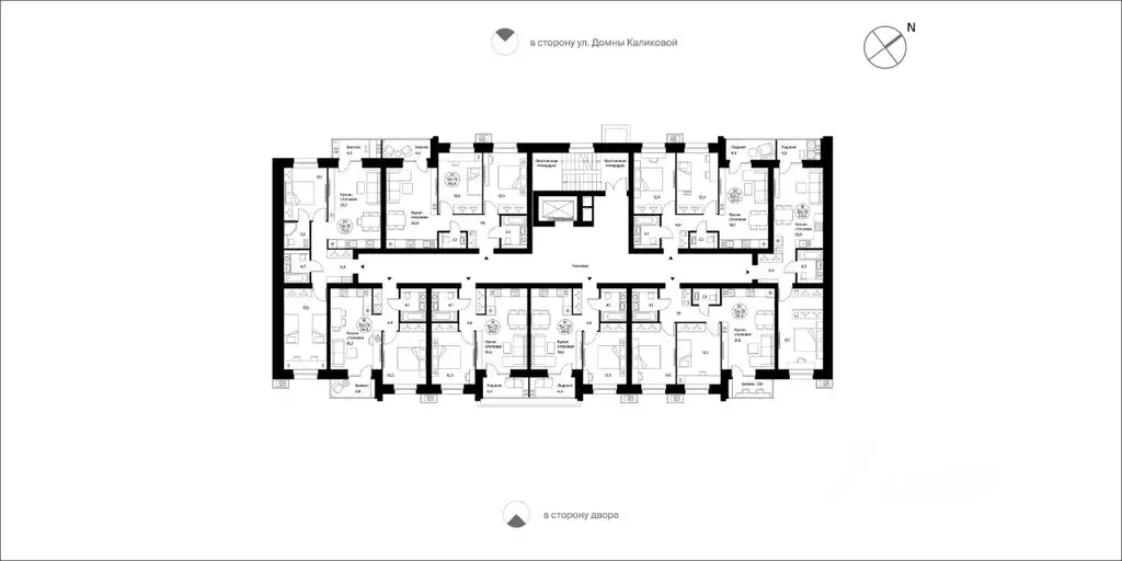 1-к кв. Коми, Сыктывкар Интернациональная ул., 200 (44.5 м) - Фото 1