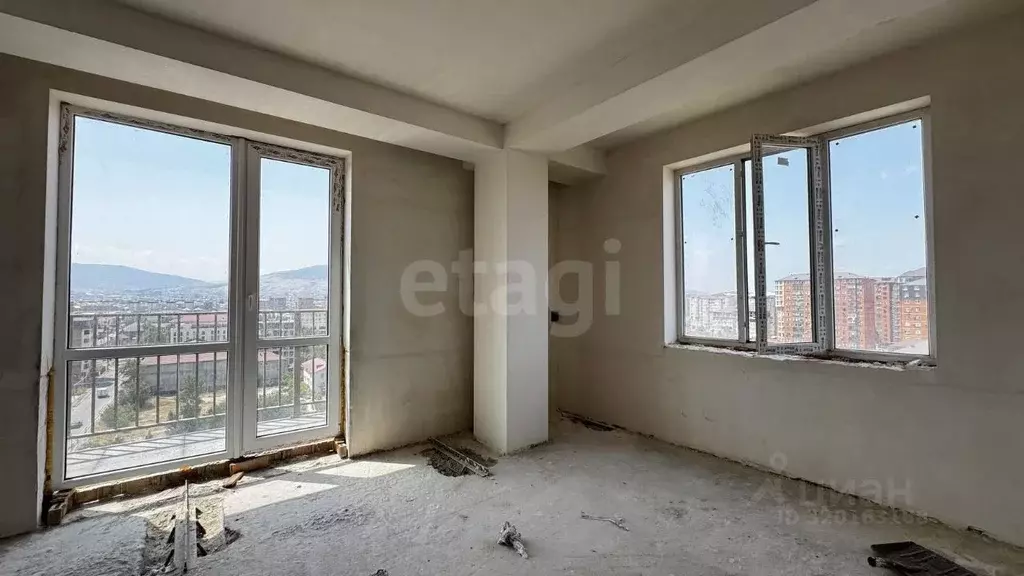 1-к кв. Дагестан, Махачкала ул. Ибрагима-Хаджи Урадинского, 9 (60.0 м) - Фото 1