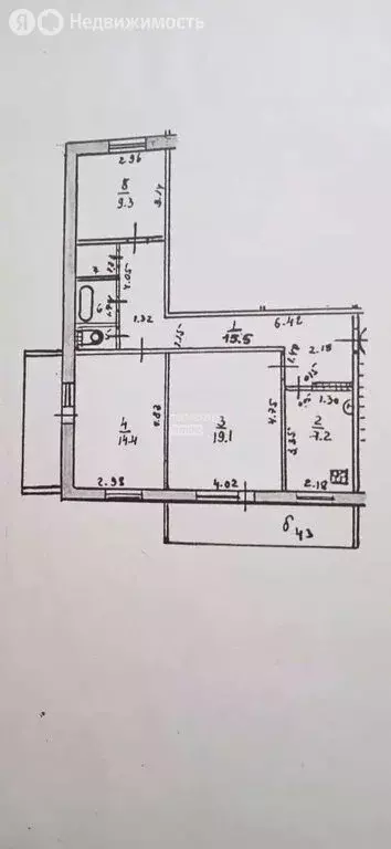 3-комнатная квартира: Йошкар-Ола, бульвар Чавайна, 19 (78.5 м) - Фото 2