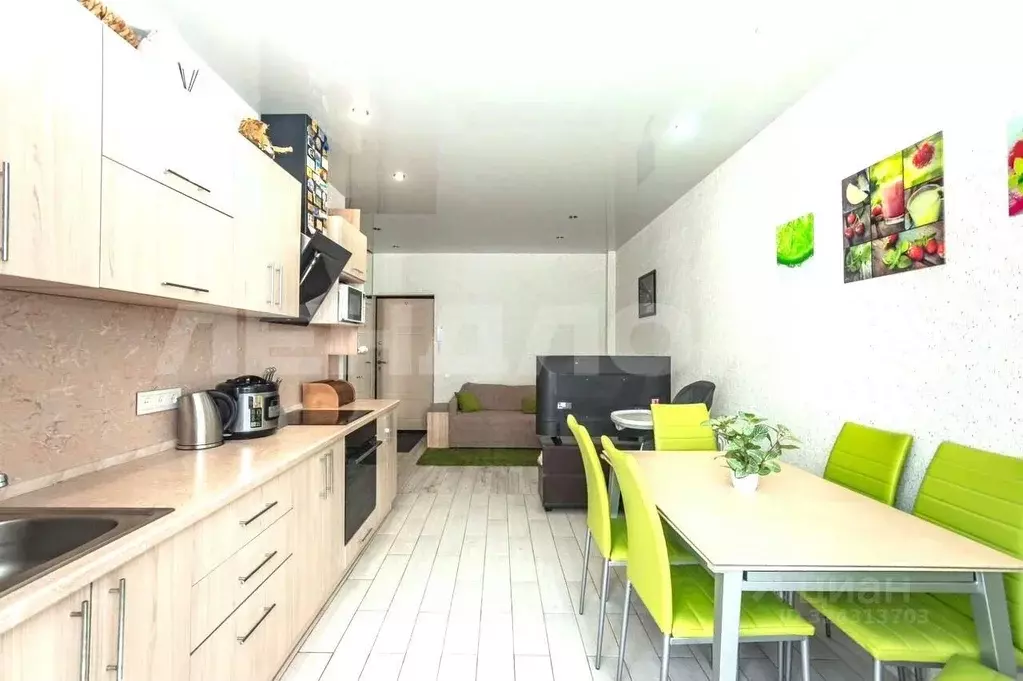 1-к кв. Ростовская область, Ростов-на-Дону Батуринская ул., 165/13 ... - Фото 2