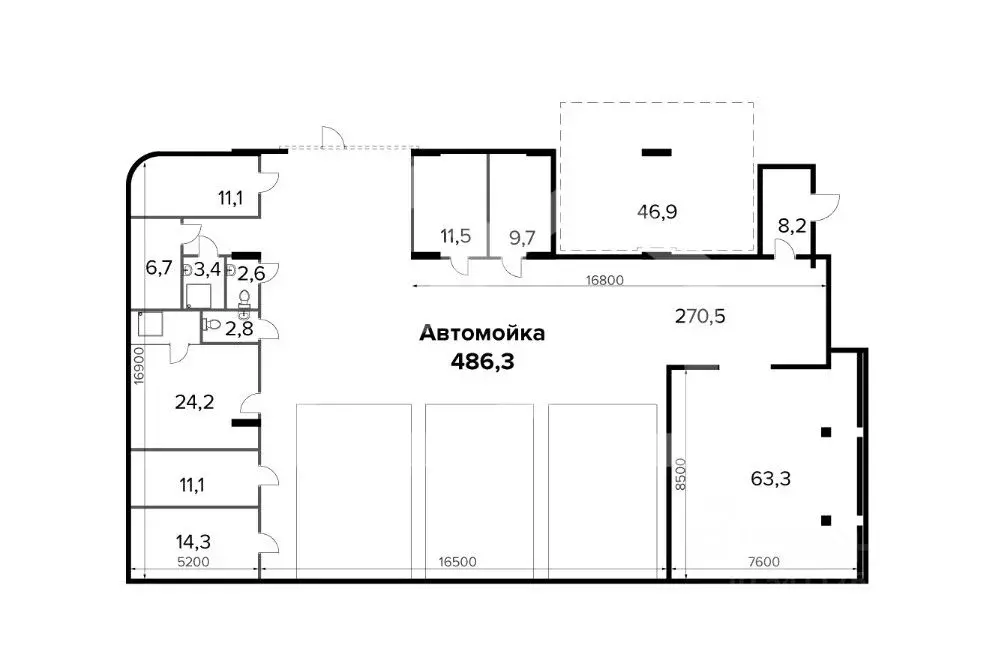 Помещение свободного назначения в Московская область, Люберцы ул. ... - Фото 2