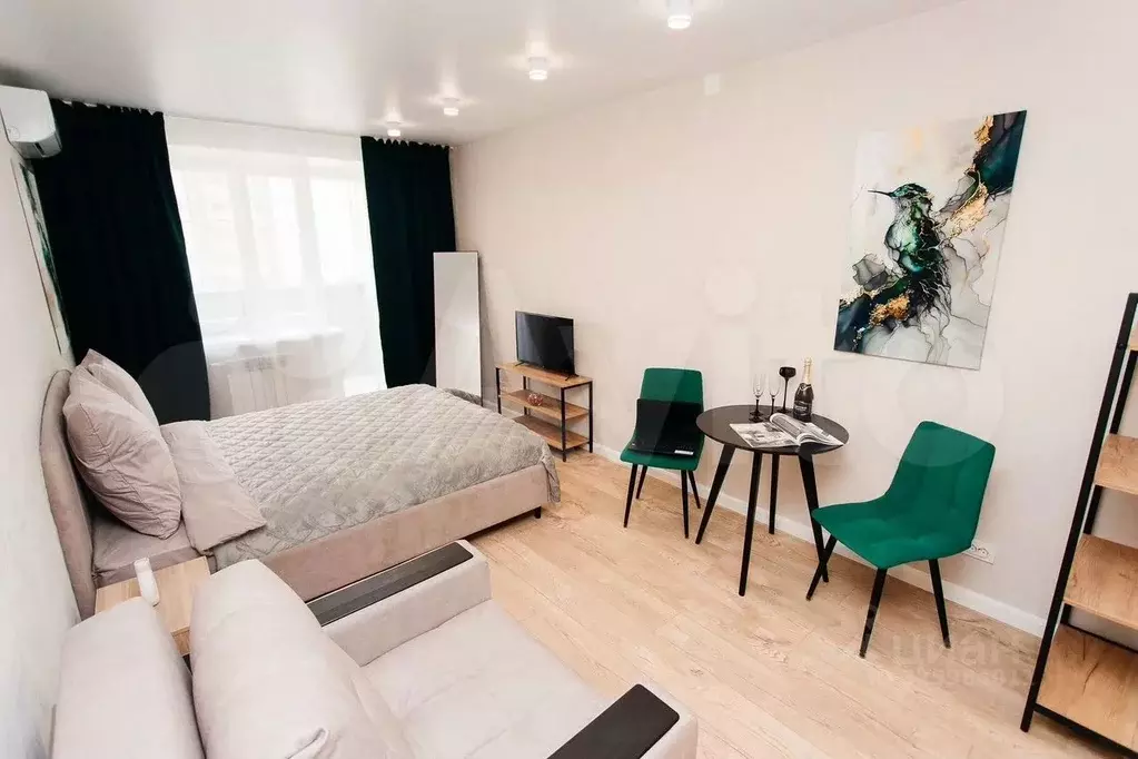 Студия Вологодская область, Вологда ул. Возрождения, 82А (28.0 м) - Фото 1